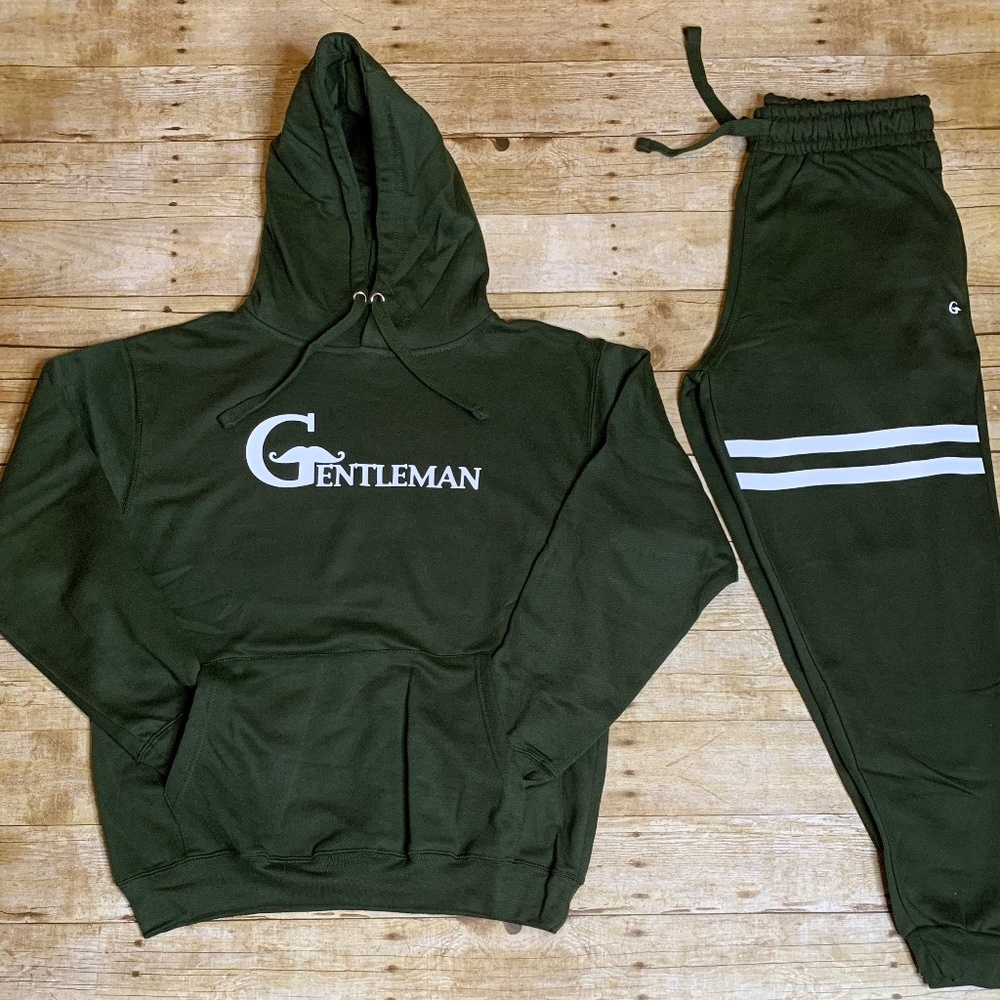 Olive Green w/ White Original Sweatsuit